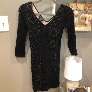Bebe black bodycon